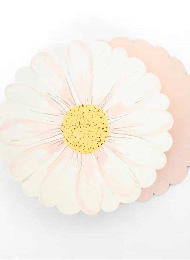 Meri Meri Wild Daisy Plates  - Image 3