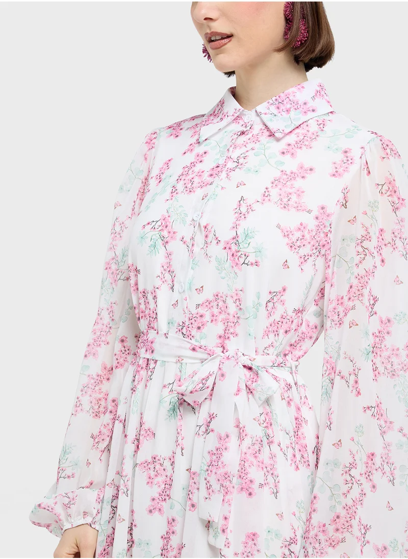 ELLA Floral Print Dress