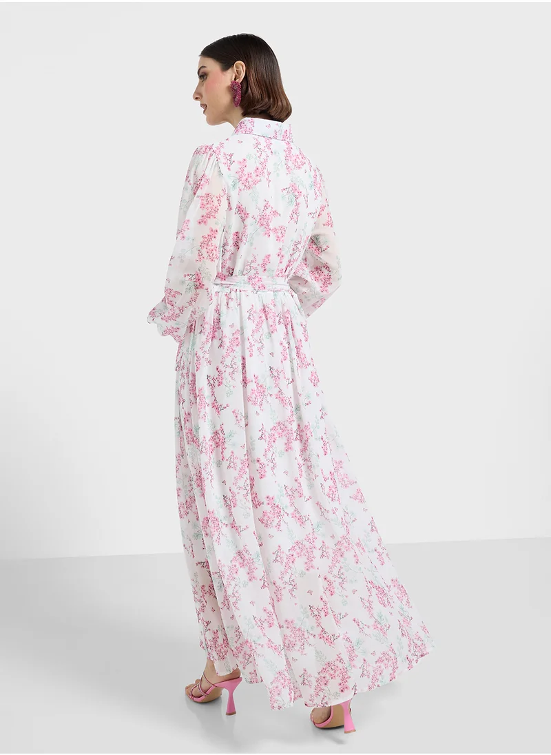 ايلا Floral Print Dress