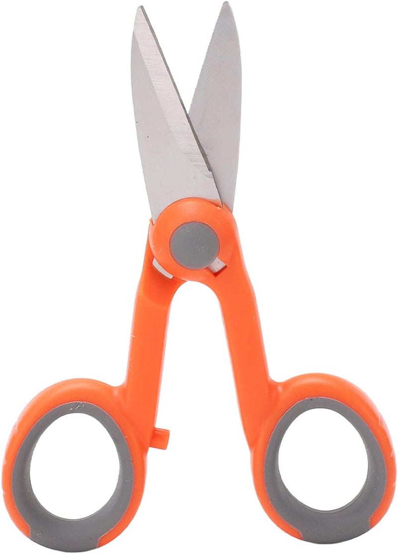 Fiber Cleaver Scissors, Fiber Optic Cutter Telecom Cable Scissors Electrical Shears Fiber Cutting Tool for Telecommunication, Catv Engineering - Image 1