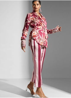 Threadz by Ajooni Floral Print Top & Pants Set  - Image 5