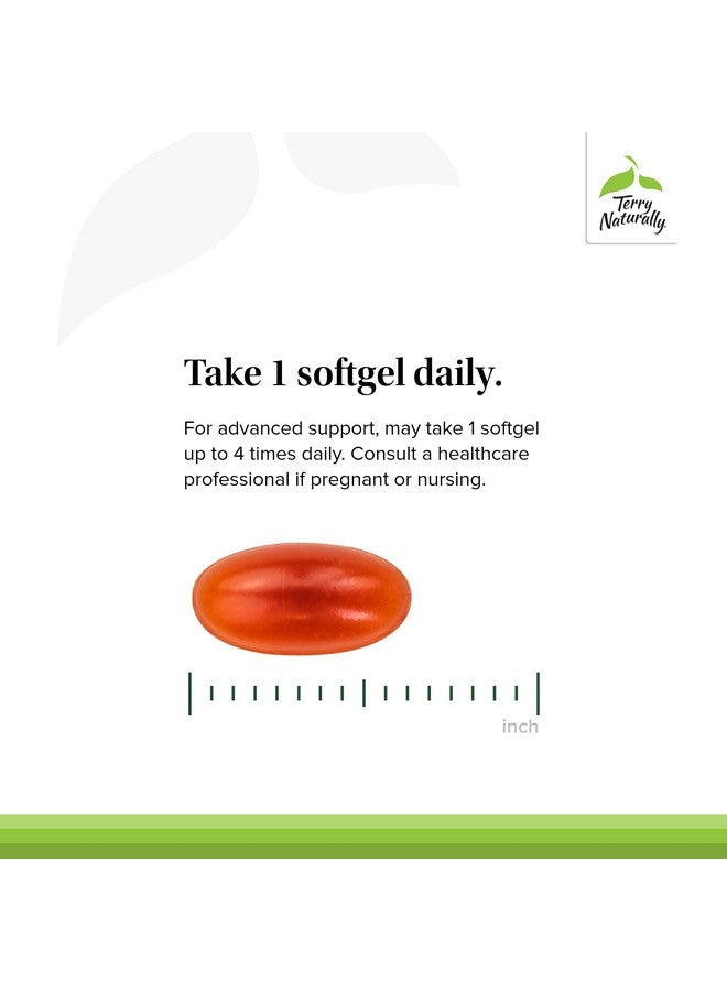 Terry Naturally Omega-7 - Dietary Supplement with Essential Fatty Acids - Nutritional Supplement to Support Skin Health with Sea Buckthorn, Berry Pulp & Seed Oil - 60 Softgels (Pack of 2) - Image 4