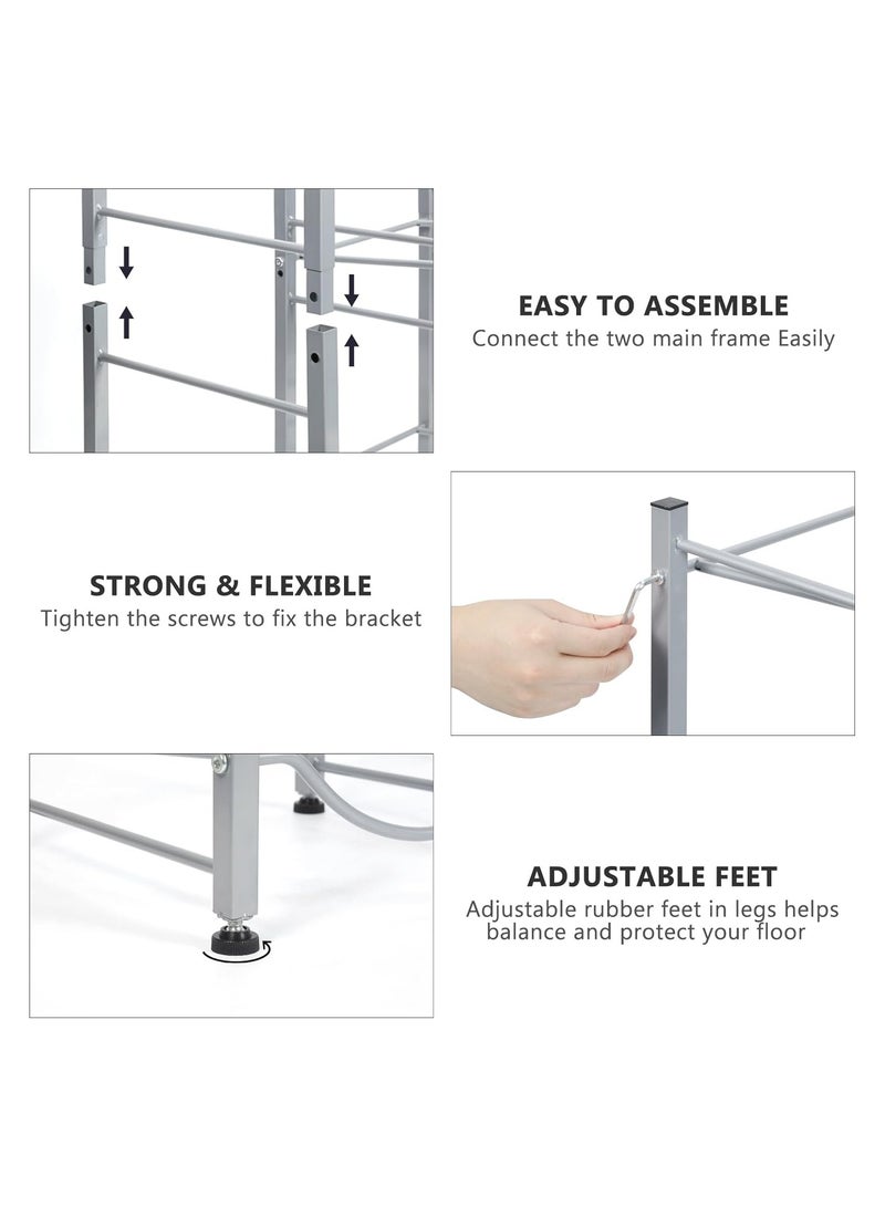 5 Gallon Water Bottle Holder 3-Tier Water Bottles Organizer Heavy Duty Water Dispenser Rack Water Storage Rack for Office Home Gym - Image 2