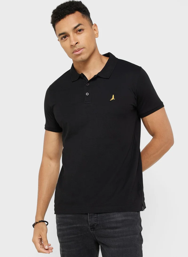 BRAVE SOUL Brave Soul Pack Of 3 Logo Polo Shirt