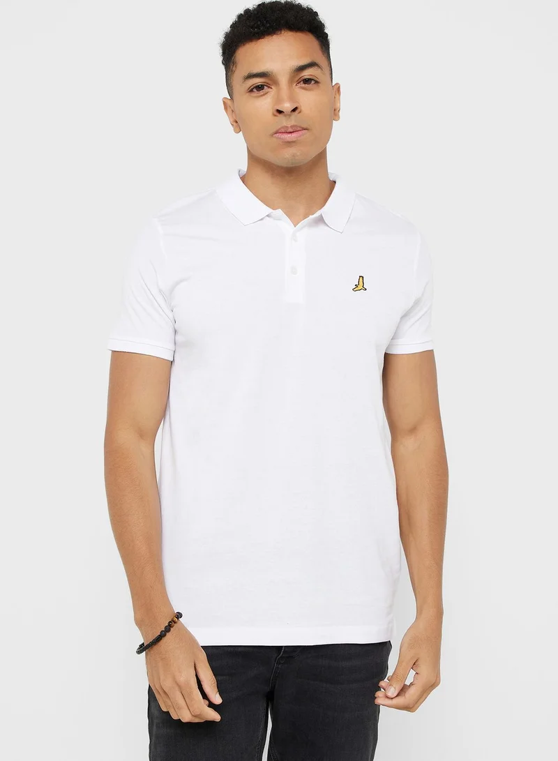 BRAVE SOUL Brave Soul Pack Of 3 Logo Polo Shirt