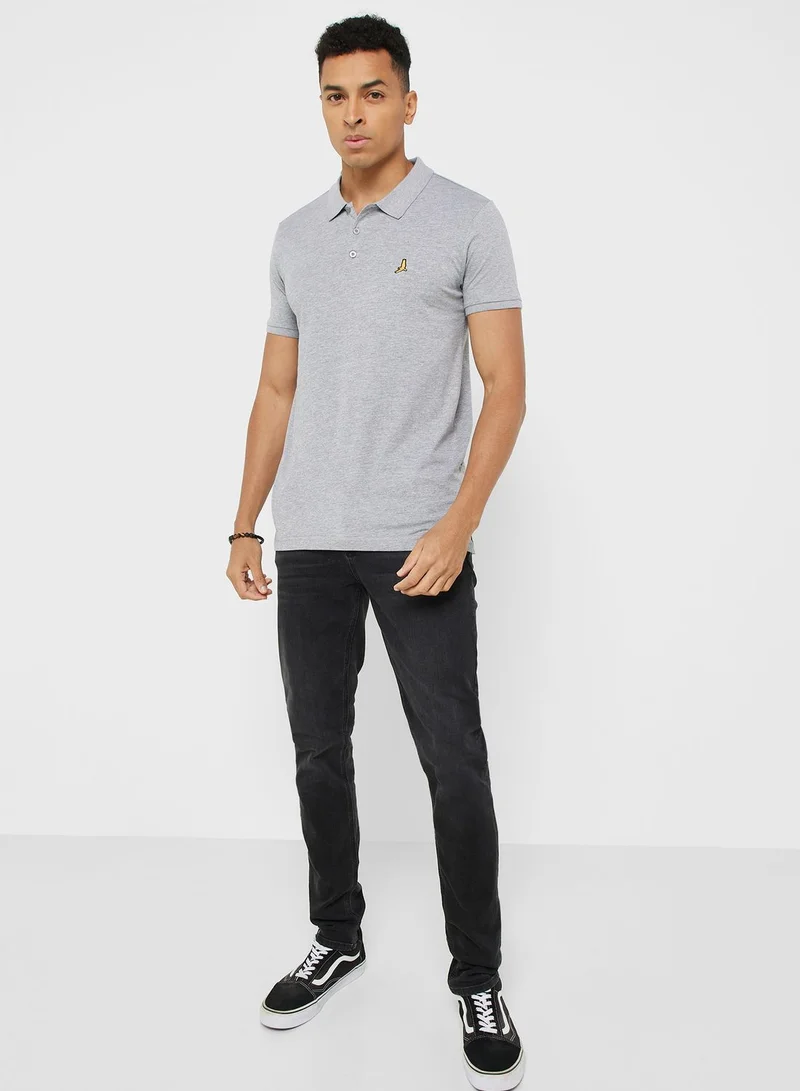 BRAVE SOUL Brave Soul Pack Of 3 Logo Polo Shirt