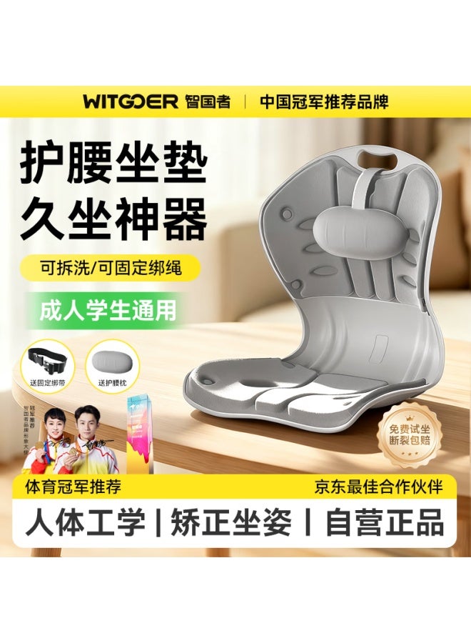 Witgoer Lumbar Support Cushion, Posture Corrector For Long Sitting, Ergonomic Chair Backrest, Nursing Position Support, All-in For Office And Students' Lumbar Spine