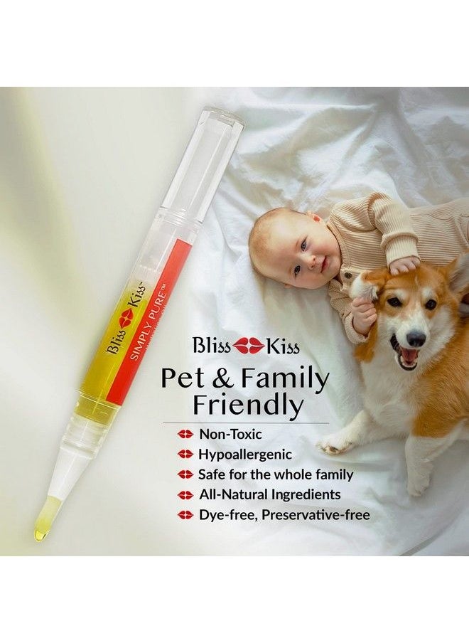 Bliss Kiss 1 Fragrance Free Nail Oil Cuticle Pen Wvitamin E & Jojoba⏤Nail Strengthener Nail Growth Treatment For Brittle Peeling Breaking Thin Nails  - Image 5