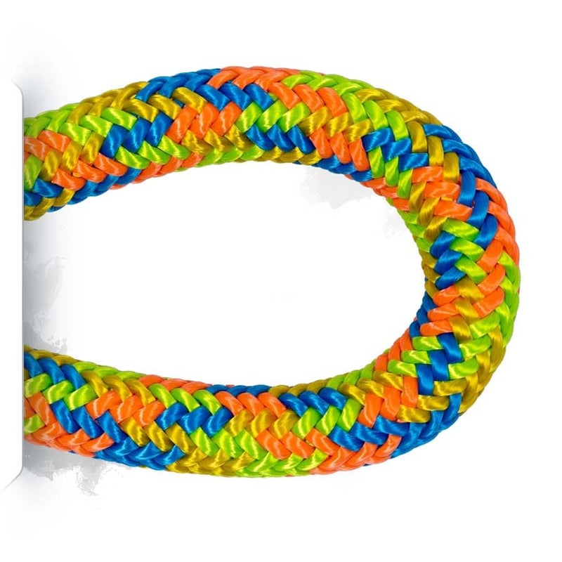 Pelican Rope Arborist Rope 11.8mm x 120Ft, USA Made High-Strength 24-Strands Static Climbing Rope - 7,000 lb Strength for Tree Climbing, Pulling, Outdoors & Swing - Viper, Plain End - Image 1