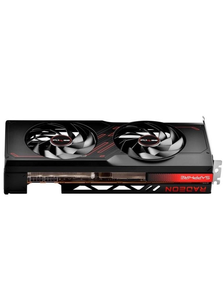Sapphire - PULSE Radeon RX 7700 XT 12GB GDDR6, 5nm RDNA 3 Architecture, 2544 MHz Boost Clock, 2171 MHz Game Clock, 3456 Stream Processors, 54 Compute Units, 48MB Infinity Cache, 4K Display Support, PCIe 4.0, Dual HDMI & DisplayPort 2.1, Dual-X Cooling, AMD FidelityFX Super Resolution, FreeSync, TriXX Boost, 2.5 Slot ATX Form Factor | 11335-04-20G - Image 1