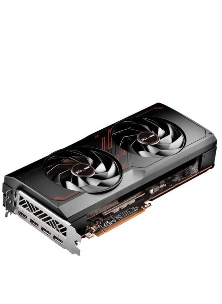Sapphire - PULSE Radeon RX 7700 XT 12GB GDDR6, 5nm RDNA 3 Architecture, 2544 MHz Boost Clock, 2171 MHz Game Clock, 3456 Stream Processors, 54 Compute Units, 48MB Infinity Cache, 4K Display Support, PCIe 4.0, Dual HDMI & DisplayPort 2.1, Dual-X Cooling, AMD FidelityFX Super Resolution, FreeSync, TriXX Boost, 2.5 Slot ATX Form Factor | 11335-04-20G - Image 1