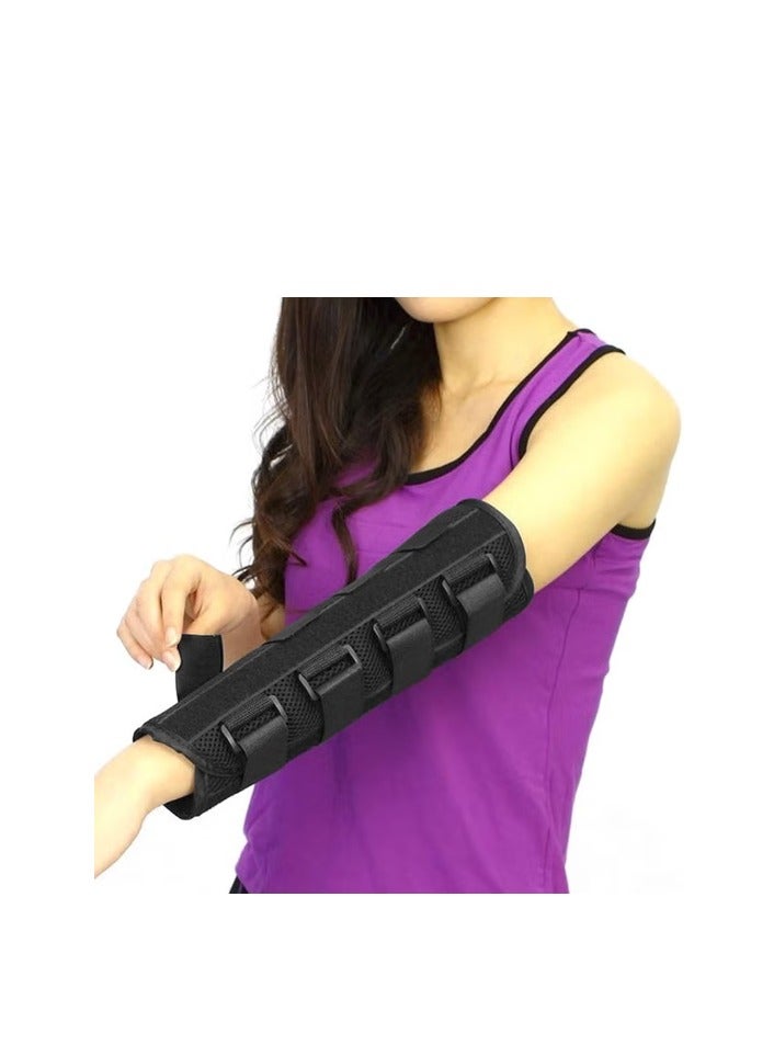 Adult and pediatric elbow braces, upper limb fixation breathable anti-spasm braces, elbow joint arm bone splints, elbow support braces for fracture fixation and protection, tennis elbow stabilizers, nighttime sleep elbow joint osteoarthritis arm pain relief splint sets, XL - Image 1