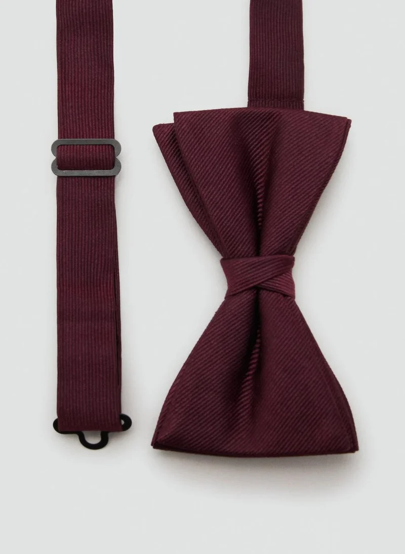 Mango Man  Classic bow tie with microstructure for Men | Best Price UAE