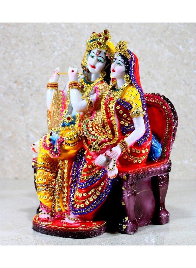 ESPLANADE ESPLANADE - Radha Krishna Kishan Murti Idol Statue Sculpture  - Image 3