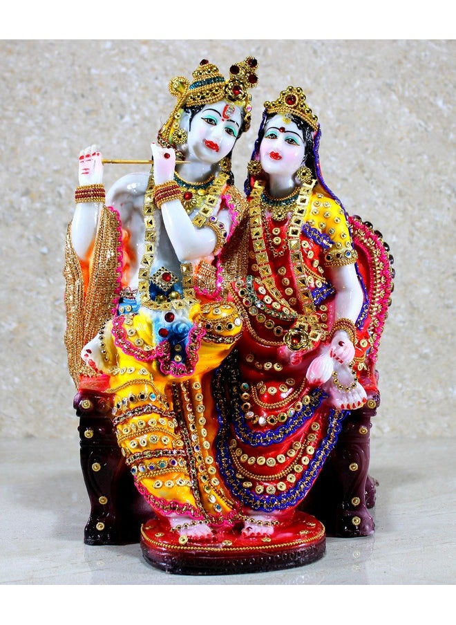 ESPLANADE ESPLANADE - Radha Krishna Kishan Murti Idol Statue Sculpture  - Image 1