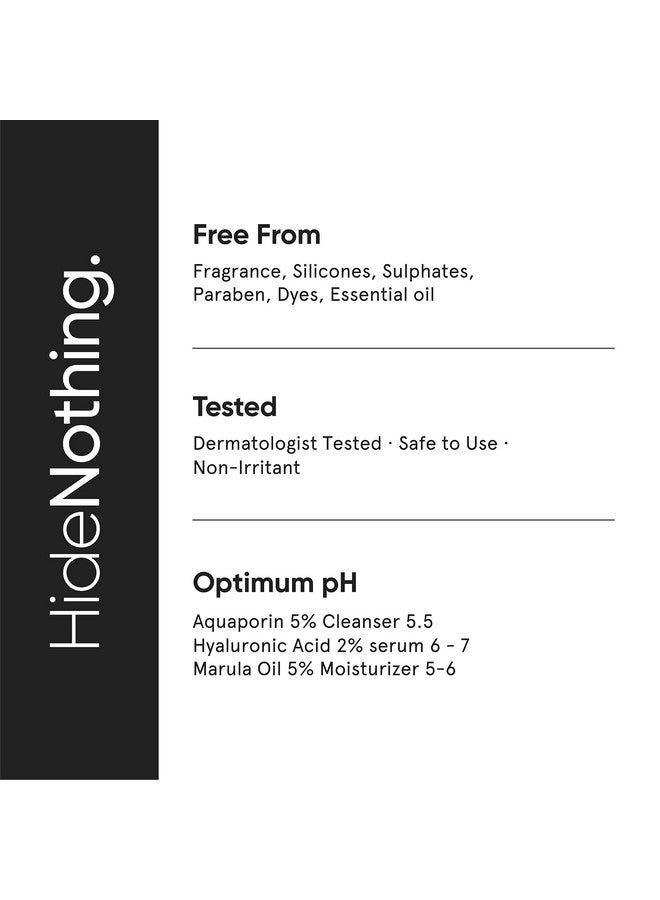 منيماليست مجموعة العناية بالبشرة الجافة البسيطة، مجموعة روتينية للجنسين، غسول للوجه، مرطب ومصل  - Image 3