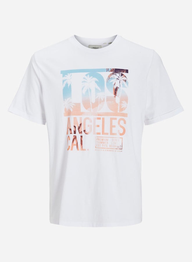 برودكت تيشيرت بأكمام قصيرة غروب الشمس