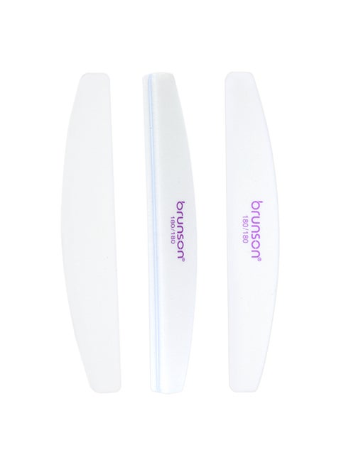 1 Pieces 2 IN 1 Nail File, Professional Double Sided Buffer Block Emery Board, Manicure Pedicure Tool - BNBS-1
