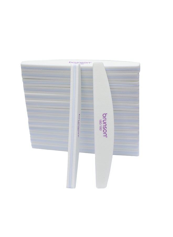 brunson 1 Pieces 2 IN 1 Nail File, Professional Double Sided Buffer Block Emery Board, Manicure Pedicure Tool - BNBS-1  - Image 5