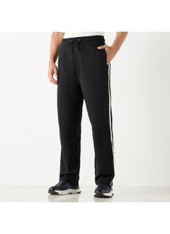 Iconic Iconic Panel Detail Track Pants with Drawstring Closure  - Image 3