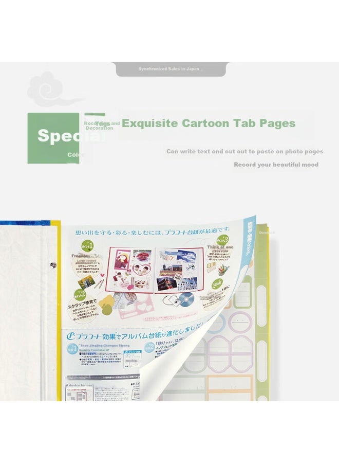 Ncl Zhonglin Diy Self-made Laminated Adhesive Photo Al, 40 Pages, Children's Growth Al/ Cartoon/ Family Photo Book, Carp Fish Hot Air Balloon, 20l-83 - Image 4