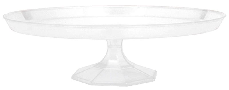 Amscan 43819586 Clear Dessert Stand Small 1 piece 9 34 10132664