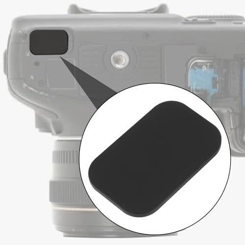 LT Easiyl 2pcs Rubber Bottom Cover Port Lid USB Square Plug Bottom Accessory Interface Rubber Compatible with Canon 5D Mark II 5D2 40D 50D 7D Camera - Image 3