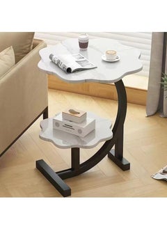 Y&D C Shaped End Table,Modern End Table in Living Room,Small Side Table for Couch,Space-Saving Home Decor End Table for Living Room  - Image 5