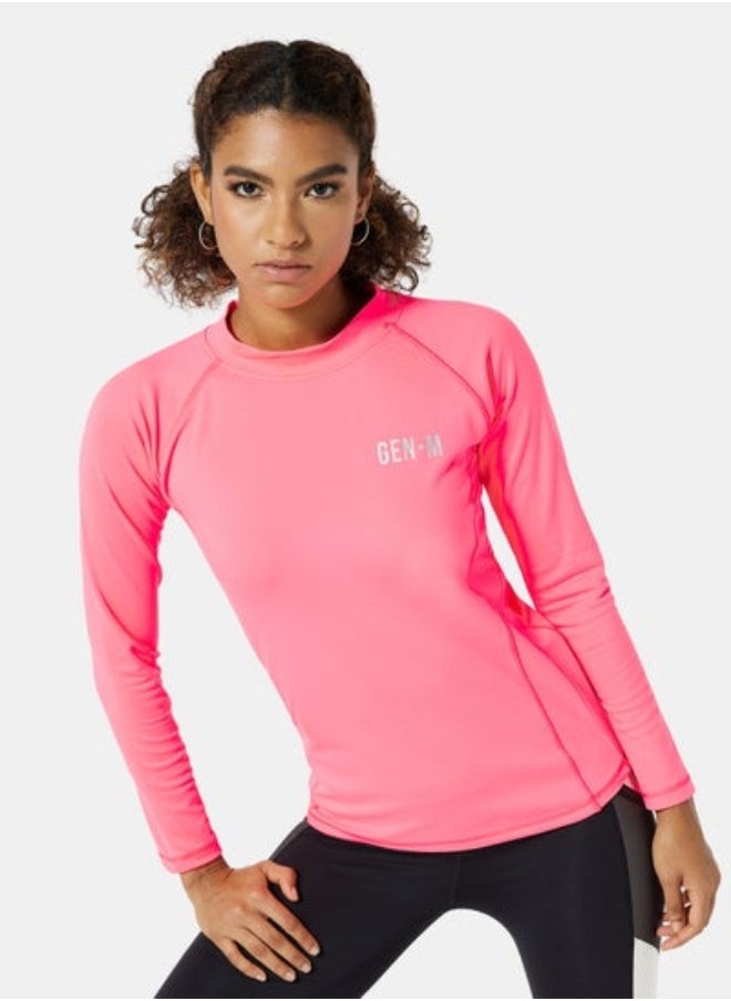 Long Sleeve Activewear T-Shirt Pink - pzsku/ZEAA6ABE4144EA673A61DZ/45/_/1701704264/a579a991-fc5f-41d9-94d1-b07ce1a87844