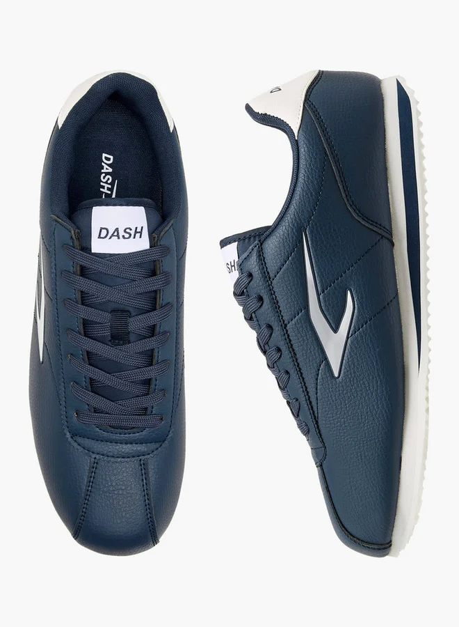 داش Solid Lace-Up Sports Shoes