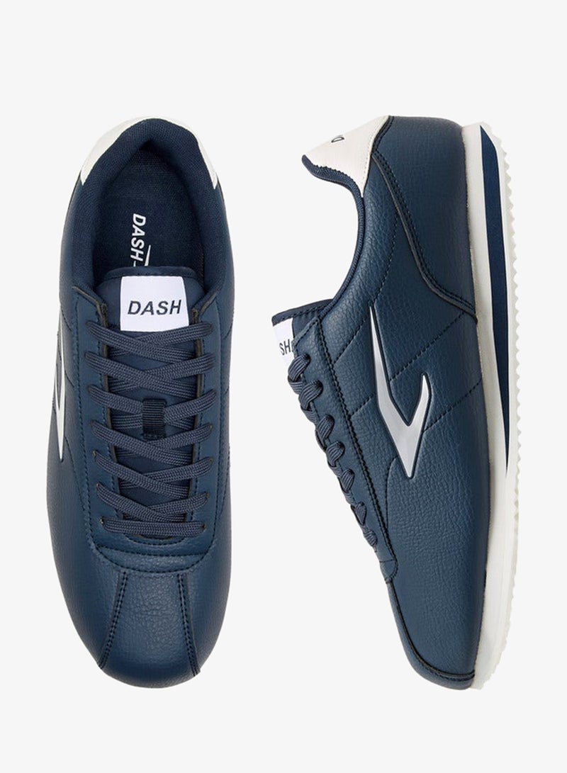 Dash Solid Lace-Up Sports Shoes - Image 3