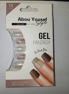 Abou Yousef Style ABOU YOUSEF FALSE NAILS GEL FANTASY 88-AY049  - Image 1