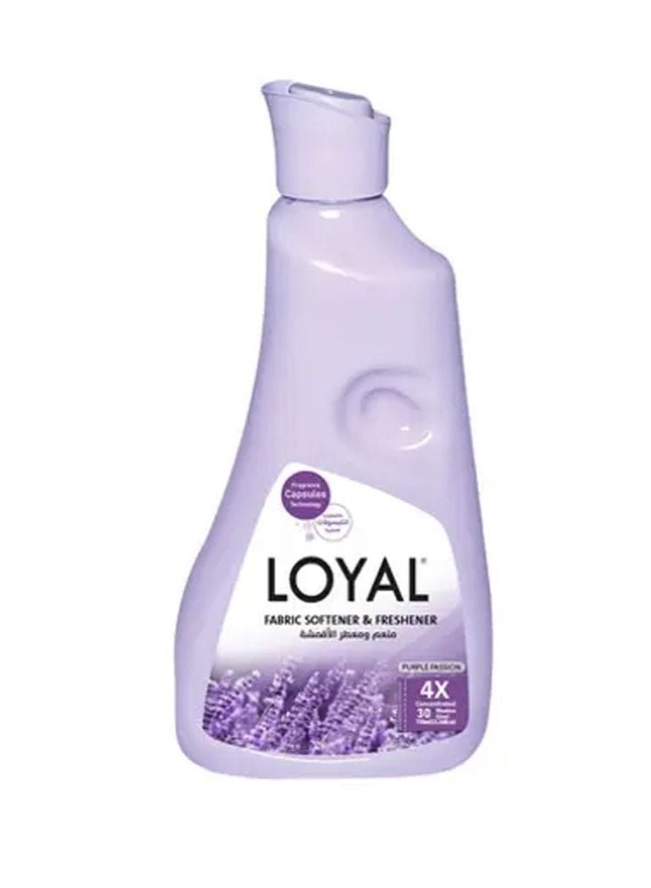 loyal Purple Passion Fabric Softener Concentrate - 750ml (30 Washes) - Transform Your Laundry with Rich Scent & Softness - Image 1