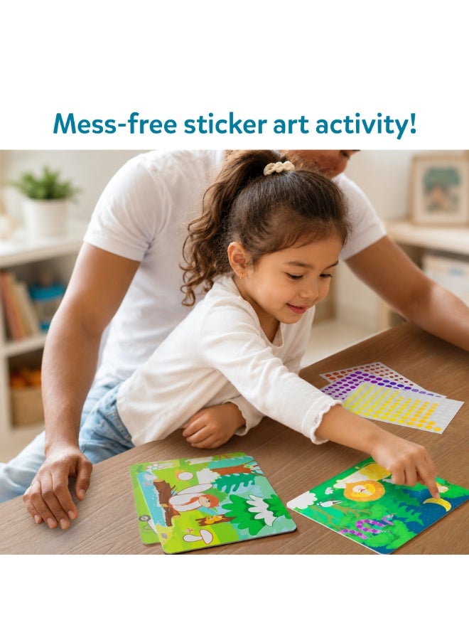 Skillmatics Dot It Animals, No Mess Sticker Art for Kids, Craft Kits, DIY Activity, Travel Toys, Fine Motor Skills, Gifts for Boys & Girls Ages 3, 4, 5, 6, 7 - Image 3