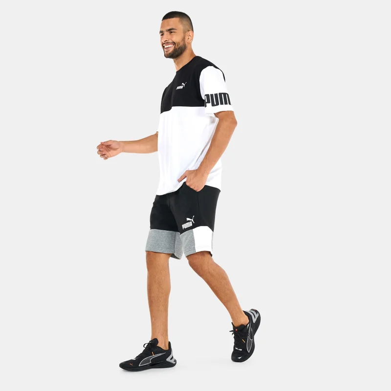 PUMA Men's Essentials+ Colourblock 10-inch Shorts