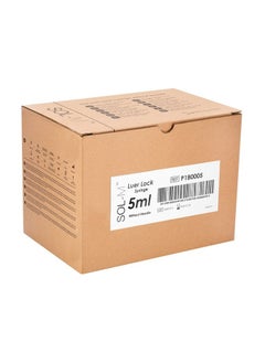 SOL-MILLENNIUM Sol-M 5ml Luer Lock Syringe without needle box w/ 100 count  - Image 2
