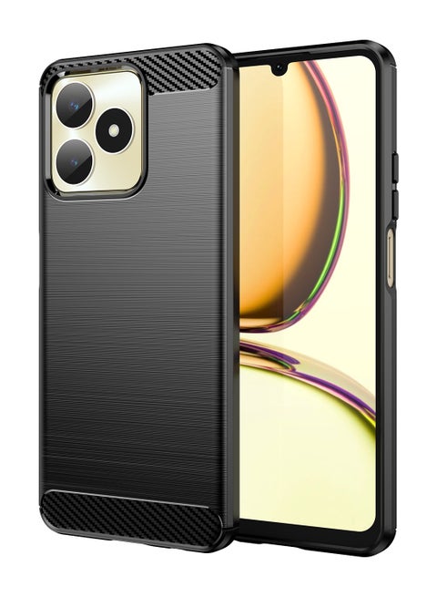 Phone Case for Realme C51/ Realme Note 50 Soft TPU Brushed Texture Anti-Slip