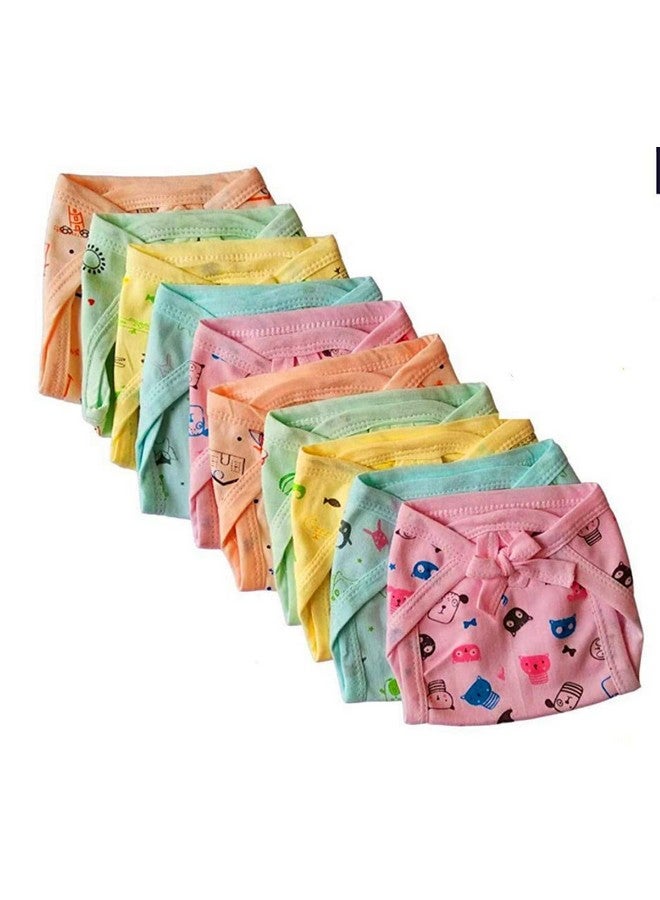 CUTEABLY New Born Baby Cloth Diapers Langot Washable Reusable Nappies (0-6 Months, Pack of 12) - Image 1