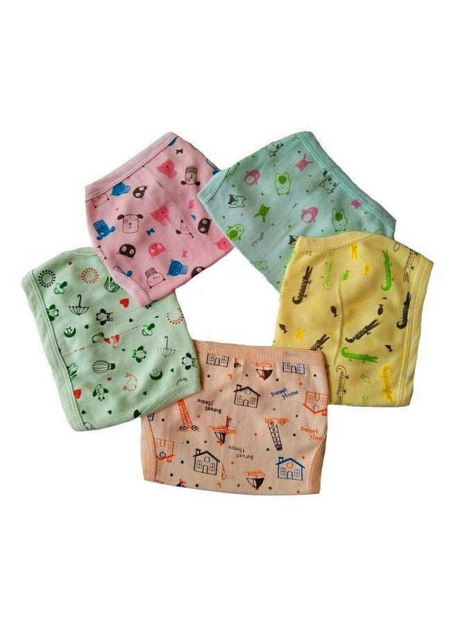 CUTEABLY New Born Baby Cloth Diapers Langot Washable Reusable Nappies (0-6 Months, Pack of 12) - Image 2
