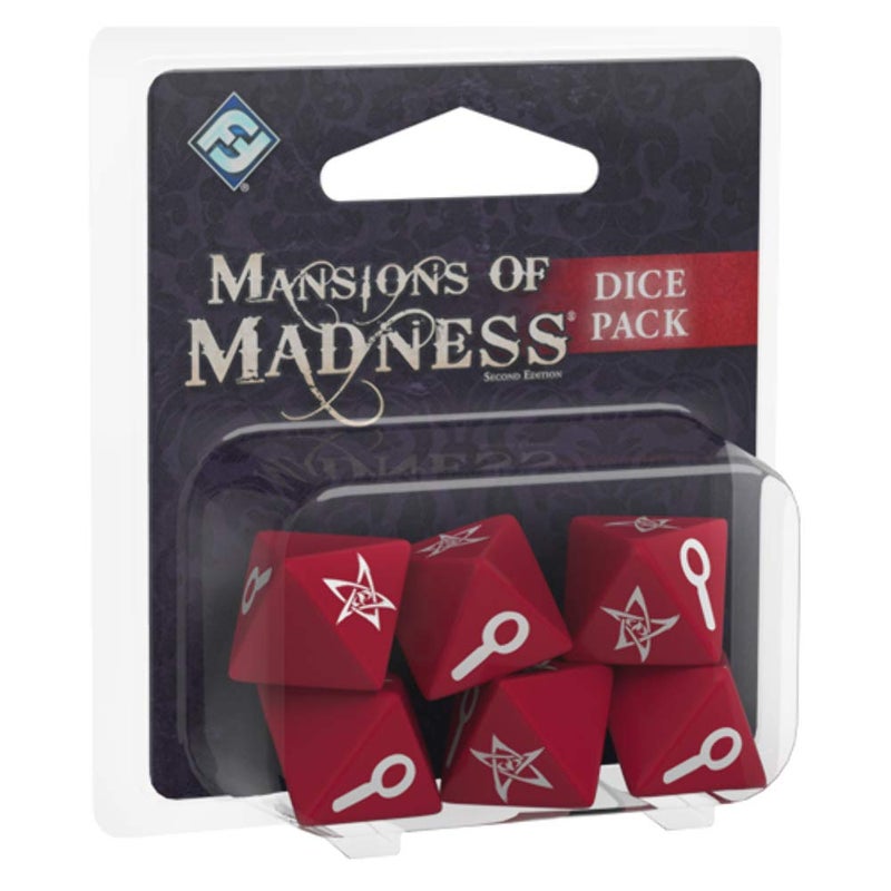 Fantasy Flight Games Mansions of Madness Second Edition Dice Pack EXPANSION | Horror Game | Mystery Board Game for Teens & Adults Ages 14+ | 1-5 Players | Average Playtime 2-3 Hours | Made by Fantasy Flight Games , Brown - Image 2