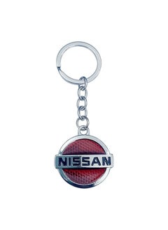 نيسان سلسلة مفاتيح NISSAN LOGO للسيارة ، حلقة مفاتيح للسيارة ، سلسلة مفاتيح بشعار نيسان  - Image 1