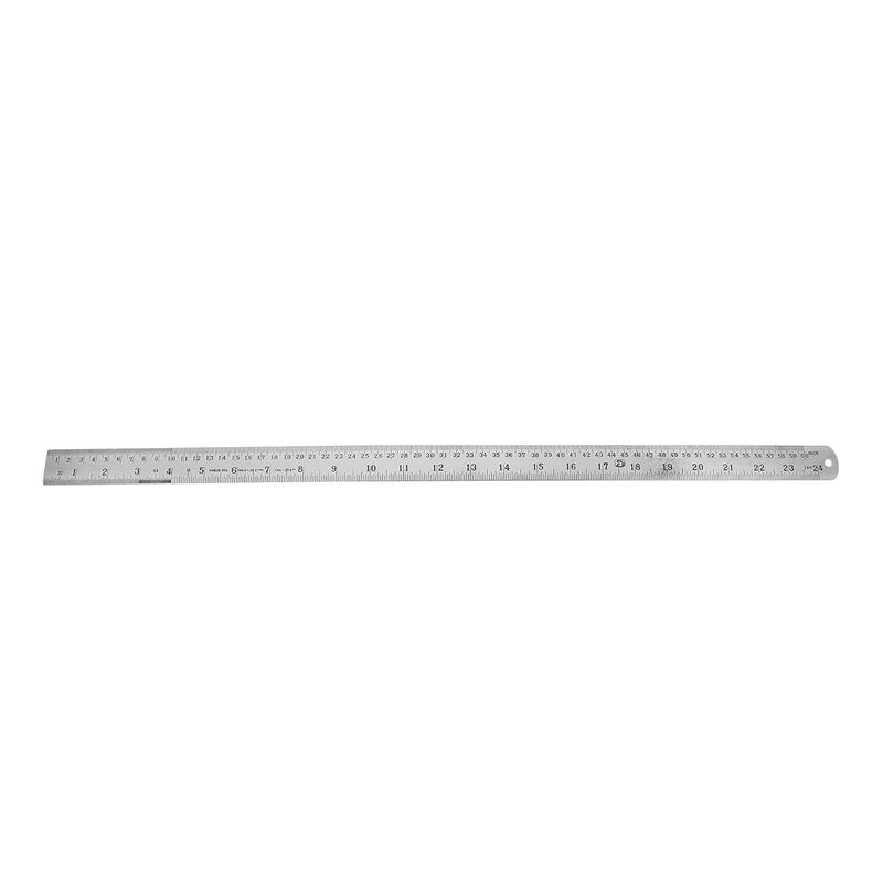 LOVELY ® Falcon 24" Inch Stainless Steel Scale Ruler Pack Pack of 2 - Image 2