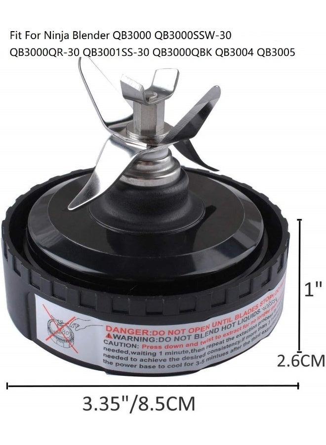 Sduck Replacement ninja blade assembly Parts for 16 oz Cup, Compatible with Nutri Ninja Blender 700 Watts QB3000, QB3000SS, QB3000SSW, QB3001SS 30, QB3004, QB3005 - Image 2