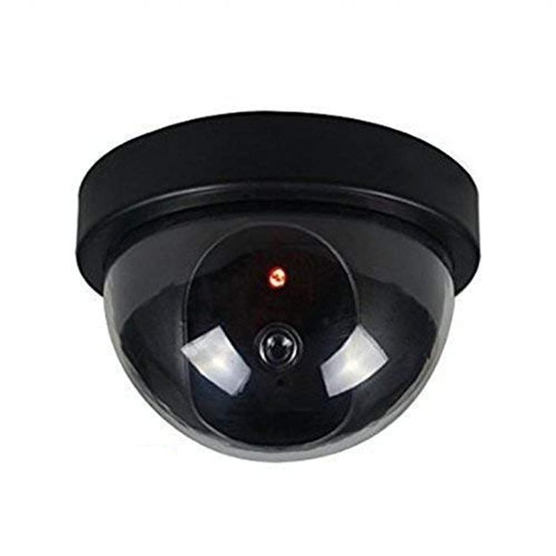 Avenn Avenn Dummy Security Camera with Blinking Flashing Red Led Light Indication Fake CCTV Dummy Wired Dome Camera for Home or Office Security 4 - Image 1