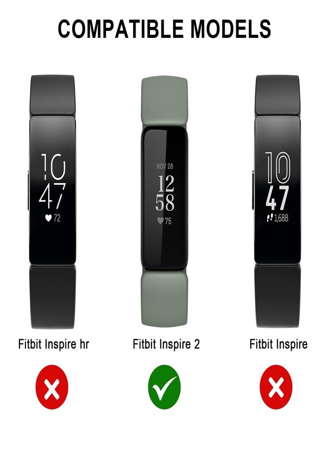 اي كي سوار AK متوافق مع سوار Fitbit Inspire 2 للرجال والنساء، أساور رياضية بديلة قابلة للتعديل لسوار Fitbit Inspire 2 / Ace 3 (لون أخضر أفوكادو) - Image 2