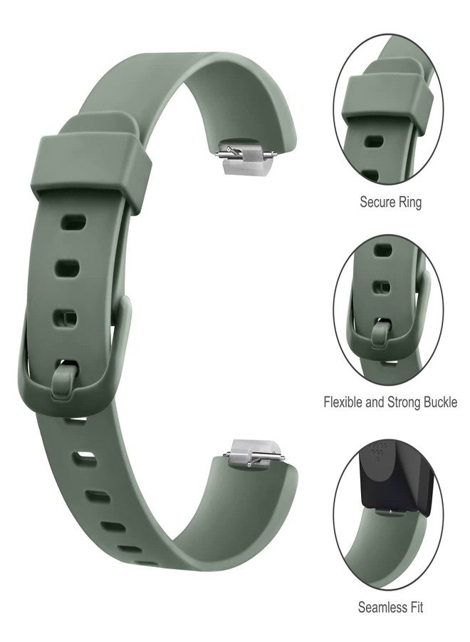 اي كي سوار AK متوافق مع سوار Fitbit Inspire 2 للرجال والنساء، أساور رياضية بديلة قابلة للتعديل لسوار Fitbit Inspire 2 / Ace 3 (لون أخضر أفوكادو) - Image 4