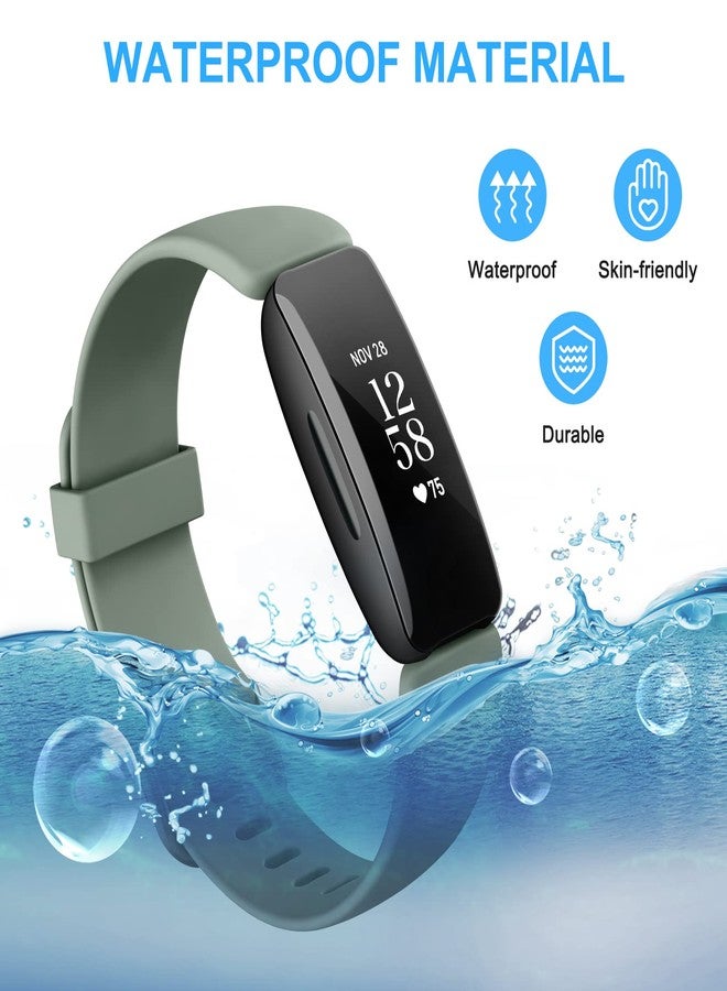 اي كي سوار AK متوافق مع سوار Fitbit Inspire 2 للرجال والنساء، أساور رياضية بديلة قابلة للتعديل لسوار Fitbit Inspire 2 / Ace 3 (لون أخضر أفوكادو) - Image 5
