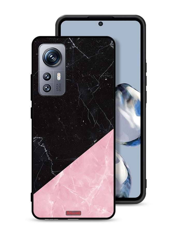 Tolwak Xiaomi 12S Protective Case Cover Marble Pattern - Image 1