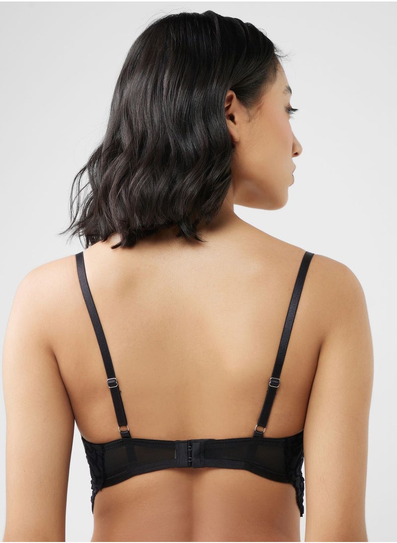 hunkemoller - V-Neck Pushup Plunge Bra - Image 1