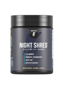INNOSUPPS Night Shred Night Time Fat Burner 60 Capsules  - Image 1